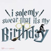 Harry Birthday Wizard, I Solemnly Swear Its My Birthday Garment-Dyed Sweatshirt thumb 2