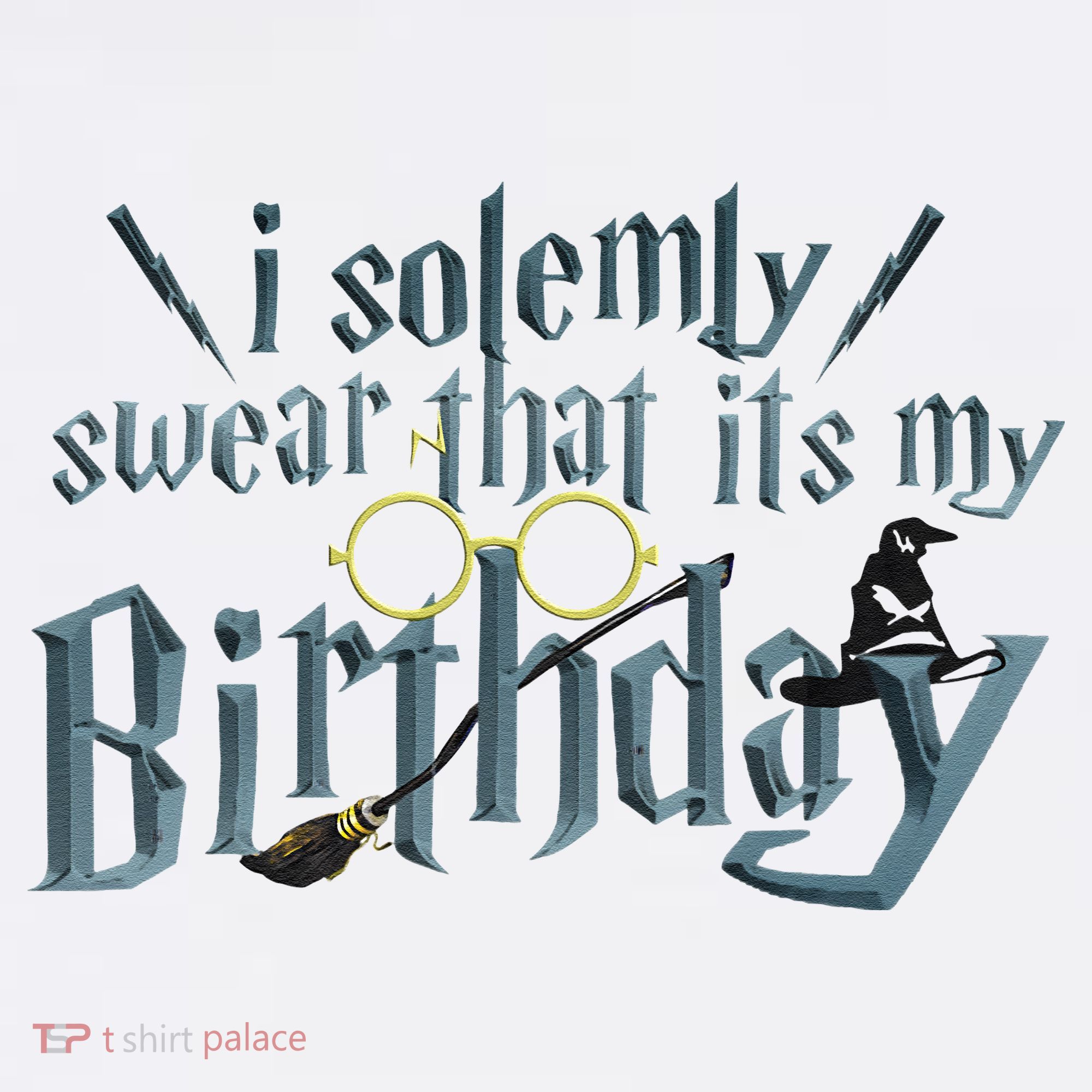 Harry Birthday Wizard, I Solemnly Swear Its My Birthday Garment-Dyed Sweatshirt