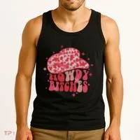 Howdy Bitches Yeehaw Bitches Tank Top thumb 3