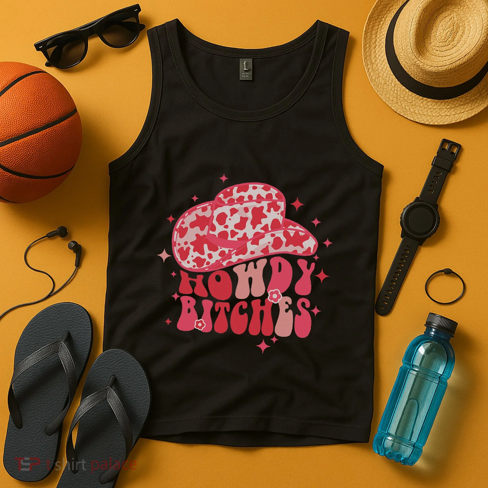 Howdy Bitches Yeehaw Bitches Tank Top