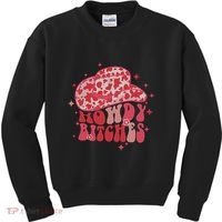 Howdy Bitches Yeehaw Bitches Kids Sweatshirt thumb 0
