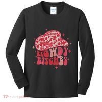 Howdy Bitches Yeehaw Bitches Kids Long Sleeve Shirt thumb 0