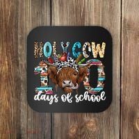 Holy Cow 100 Days Of School Funny Coaster thumb 0