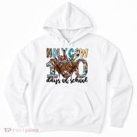 Holy Cow 100 Days Of School Funny Hoodie thumb 0