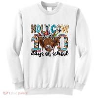Holy Cow 100 Days Of School Funny Sweatshirt thumb 0