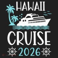 Hawaii Cruise 2026 Vacation Trip Matching Family Group Women's Sweatshirt thumb 2