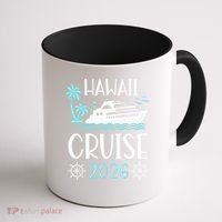 Hawaii Cruise 2026 Vacation Trip Matching Family Group Coffee Mug thumb 1