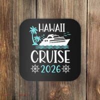 Hawaii Cruise 2026 Vacation Trip Matching Family Group Coaster thumb 0
