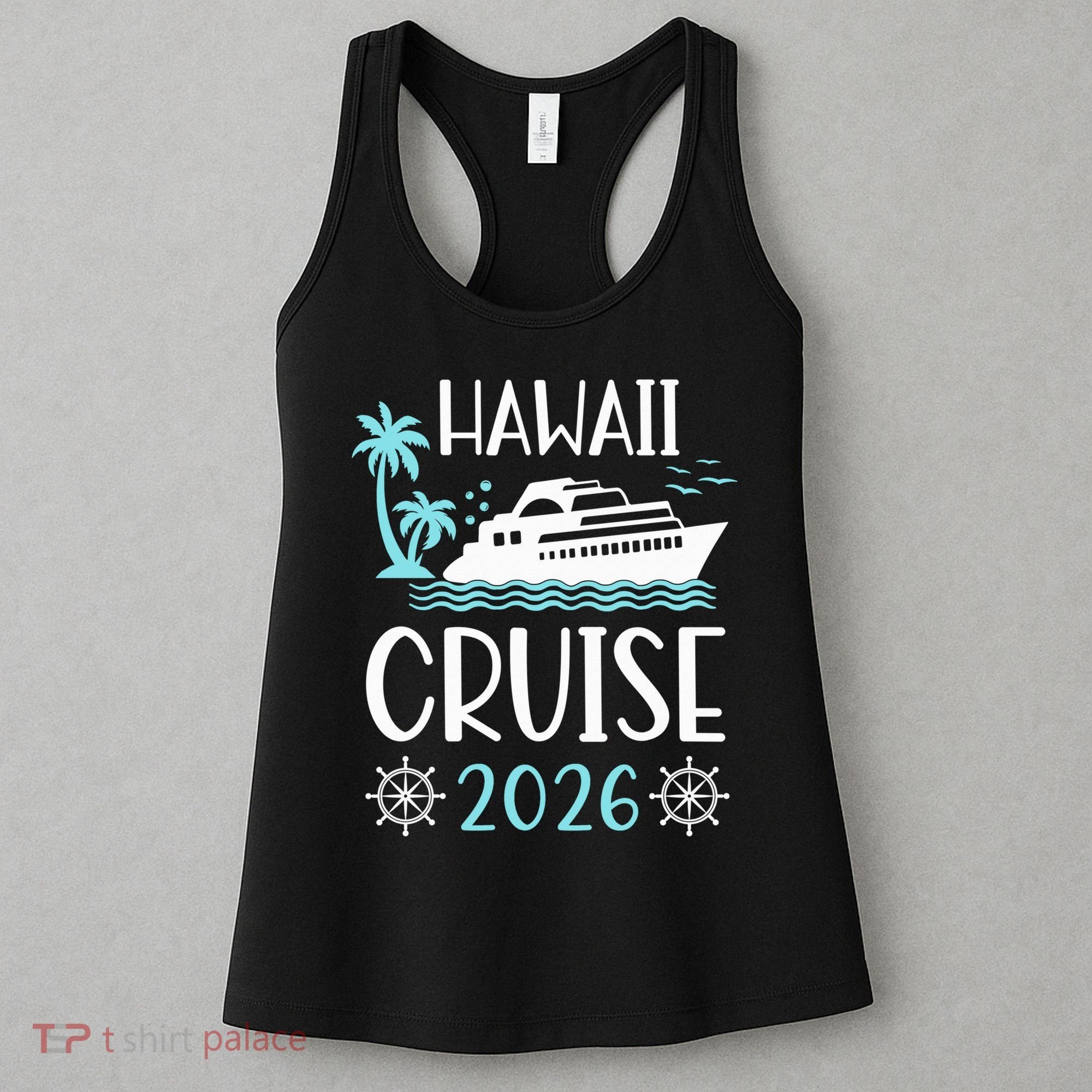 Hawaii Cruise 2026 Vacation Trip Matching Family Group Women's Tank Top
