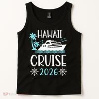 Hawaii Cruise 2026 Vacation Trip Matching Family Group Tank Top thumb 2
