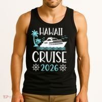 Hawaii Cruise 2026 Vacation Trip Matching Family Group Tank Top thumb 3