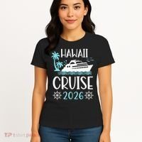 Hawaii Cruise 2026 Vacation Trip Matching Family Group Women's T-Shirt thumb 4