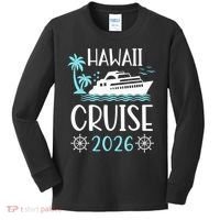 Hawaii Cruise 2026 Vacation Trip Matching Family Group Kids Long Sleeve Shirt thumb 0