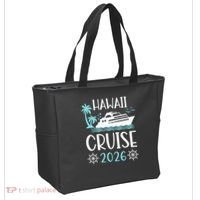 Hawaii Cruise 2026 Vacation Trip Matching Family Group Tote Bag thumb 2