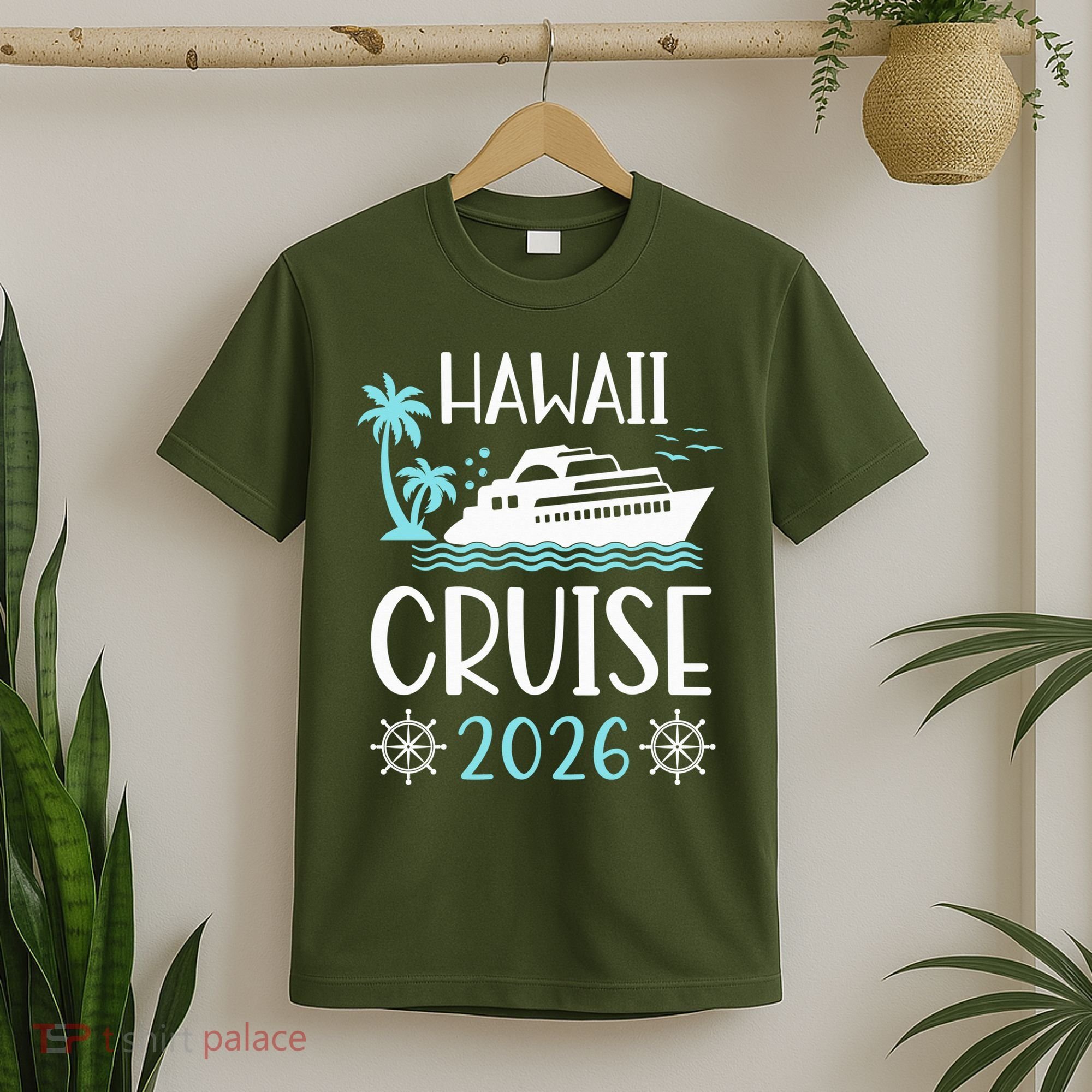 Hawaii Cruise 2026 Vacation Trip Matching Family Group T-Shirt