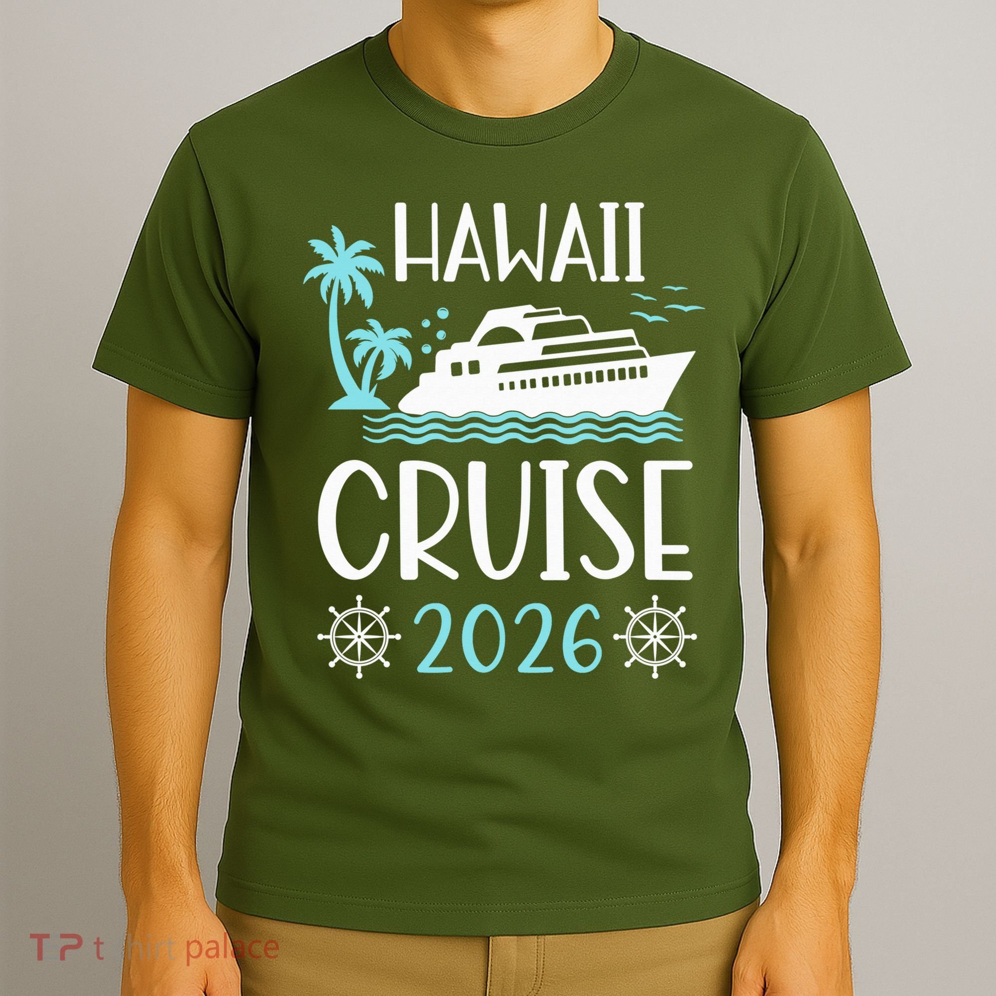 Hawaii Cruise 2026 Vacation Trip Matching Family Group T-Shirt