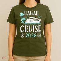 Hawaii Cruise 2026 Vacation Trip Matching Family Group T-Shirt thumb 4