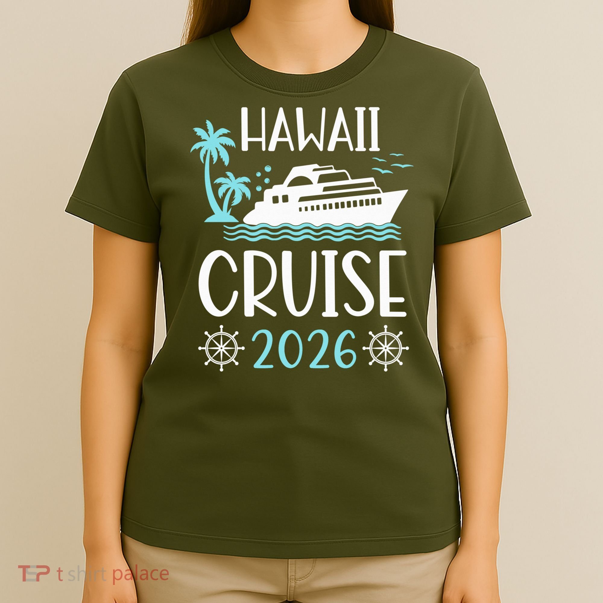 Hawaii Cruise 2026 Vacation Trip Matching Family Group T-Shirt