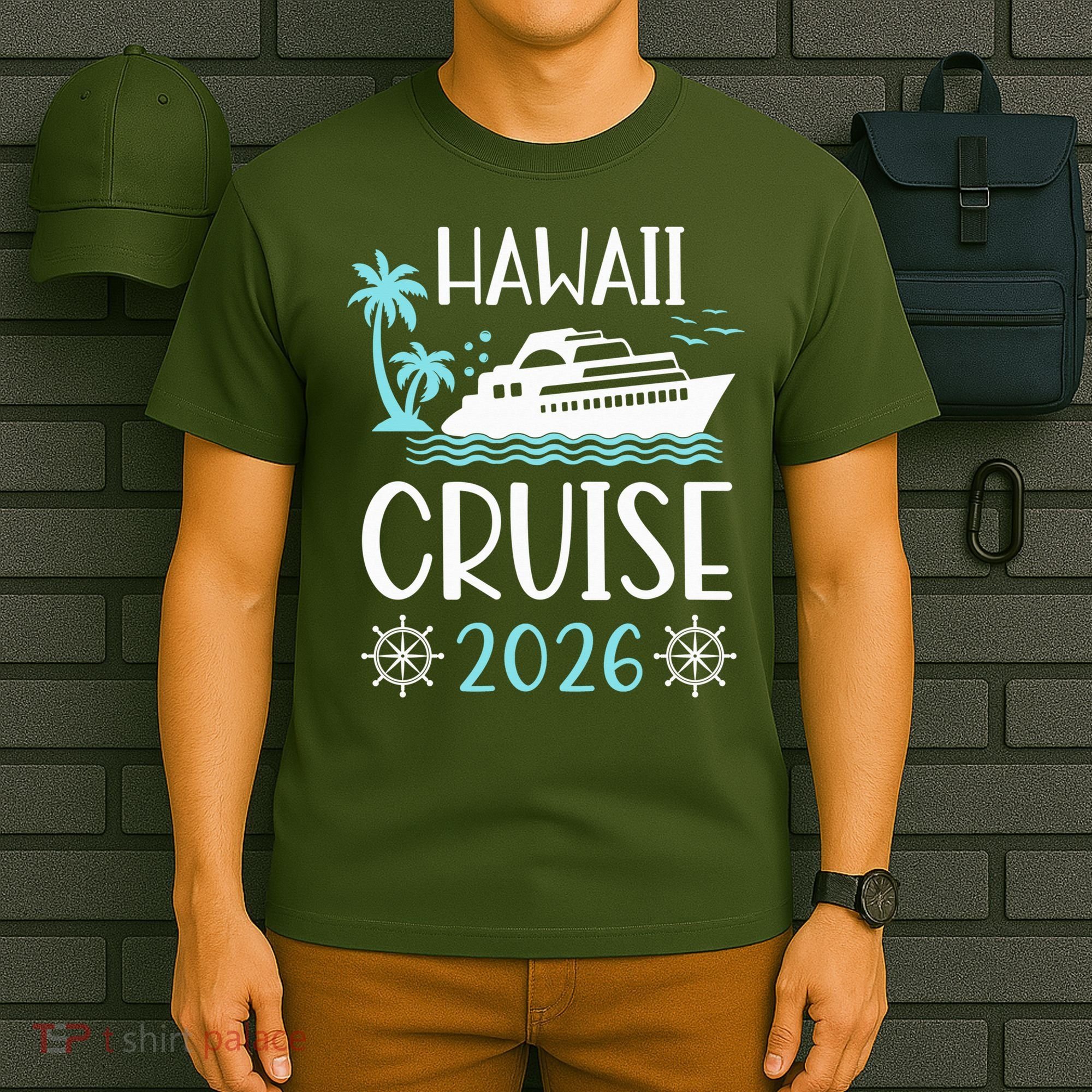 Hawaii Cruise 2026 Vacation Trip Matching Family Group T-Shirt