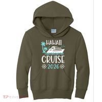 Hawaii Cruise 2026 Vacation Trip Matching Family Group Kids Hoodie thumb 0
