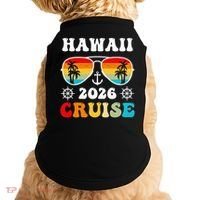 Hawaii Cruise 2026 Vacation Trip Matching Family Group Doggie Tank thumb 0