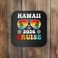 Hawaii Cruise 2026 Vacation Trip Matching Family Group Coaster thumb 0