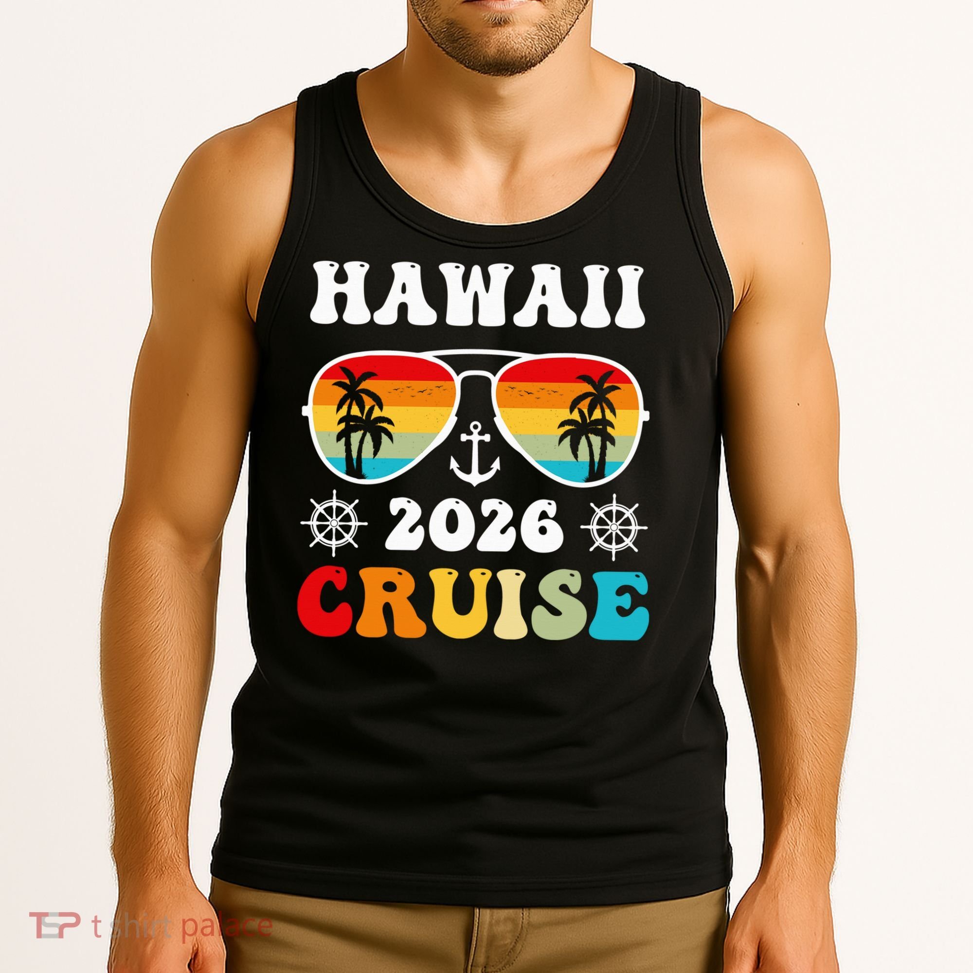 Hawaii Cruise 2026 Vacation Trip Matching Family Group Tank Top
