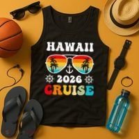 Hawaii Cruise 2026 Vacation Trip Matching Family Group Tank Top thumb 4