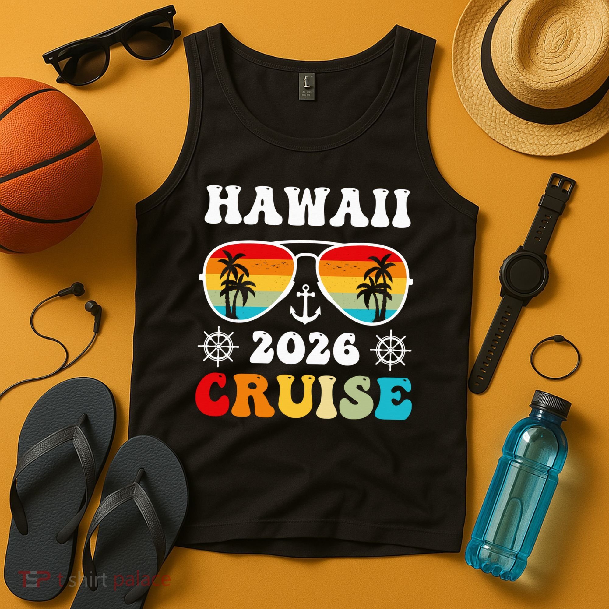 Hawaii Cruise 2026 Vacation Trip Matching Family Group Tank Top