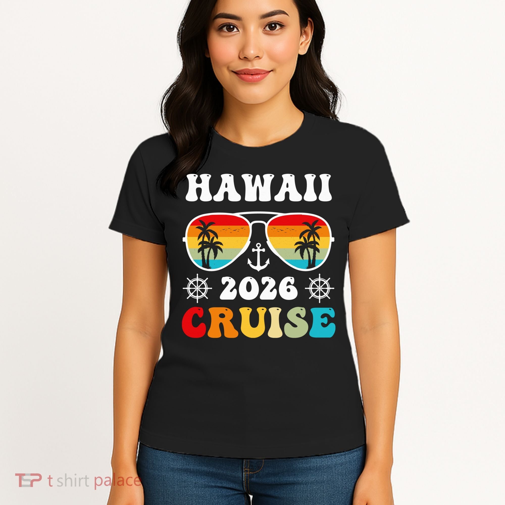 Hawaii Cruise 2026 Vacation Trip Matching Family Group Women's T-Shirt