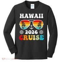 Hawaii Cruise 2026 Vacation Trip Matching Family Group Kids Long Sleeve Shirt thumb 0