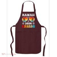 Hawaii Cruise 2026 Vacation Trip Matching Family Group Apron thumb 0