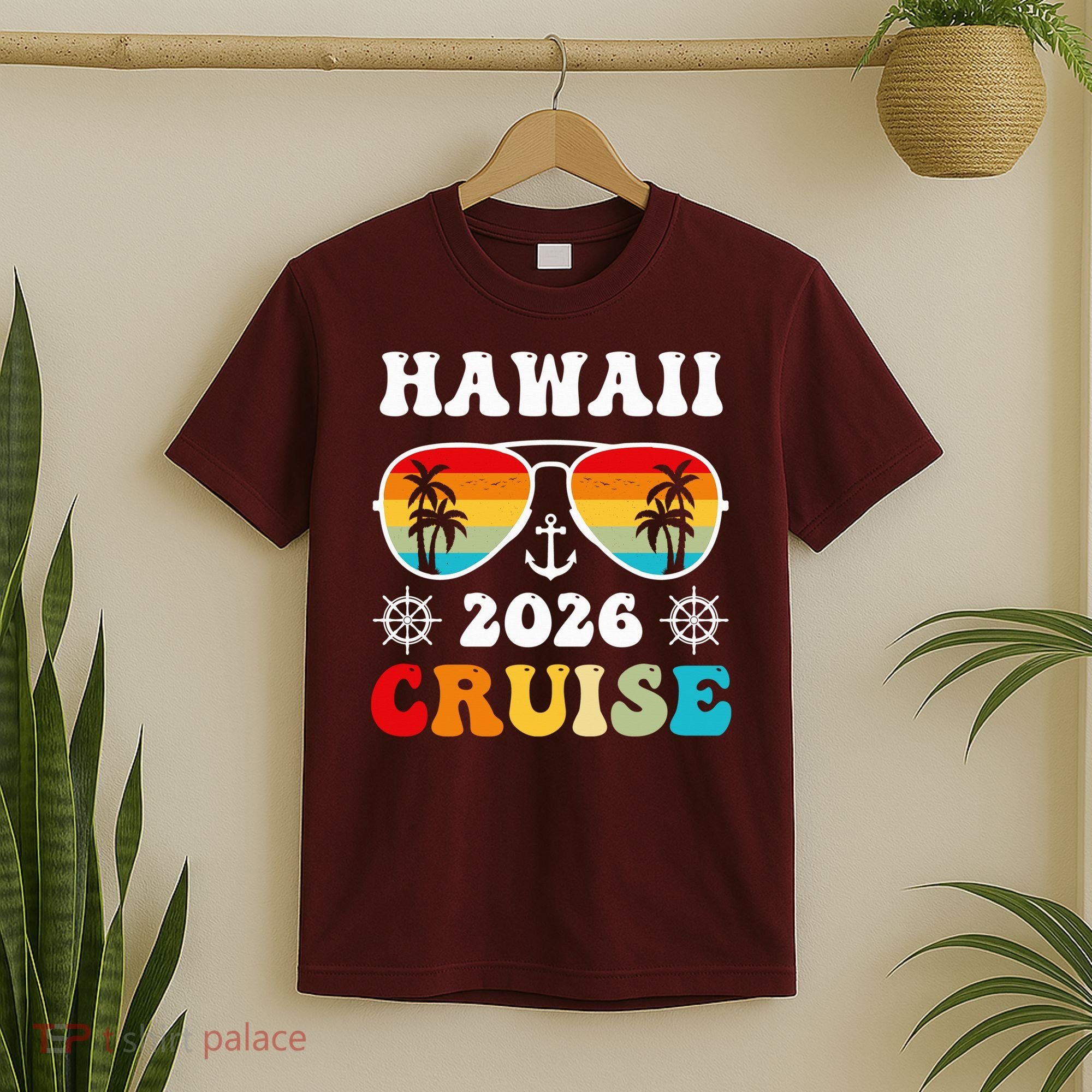 Hawaii Cruise 2026 Vacation Trip Matching Family Group T-Shirt
