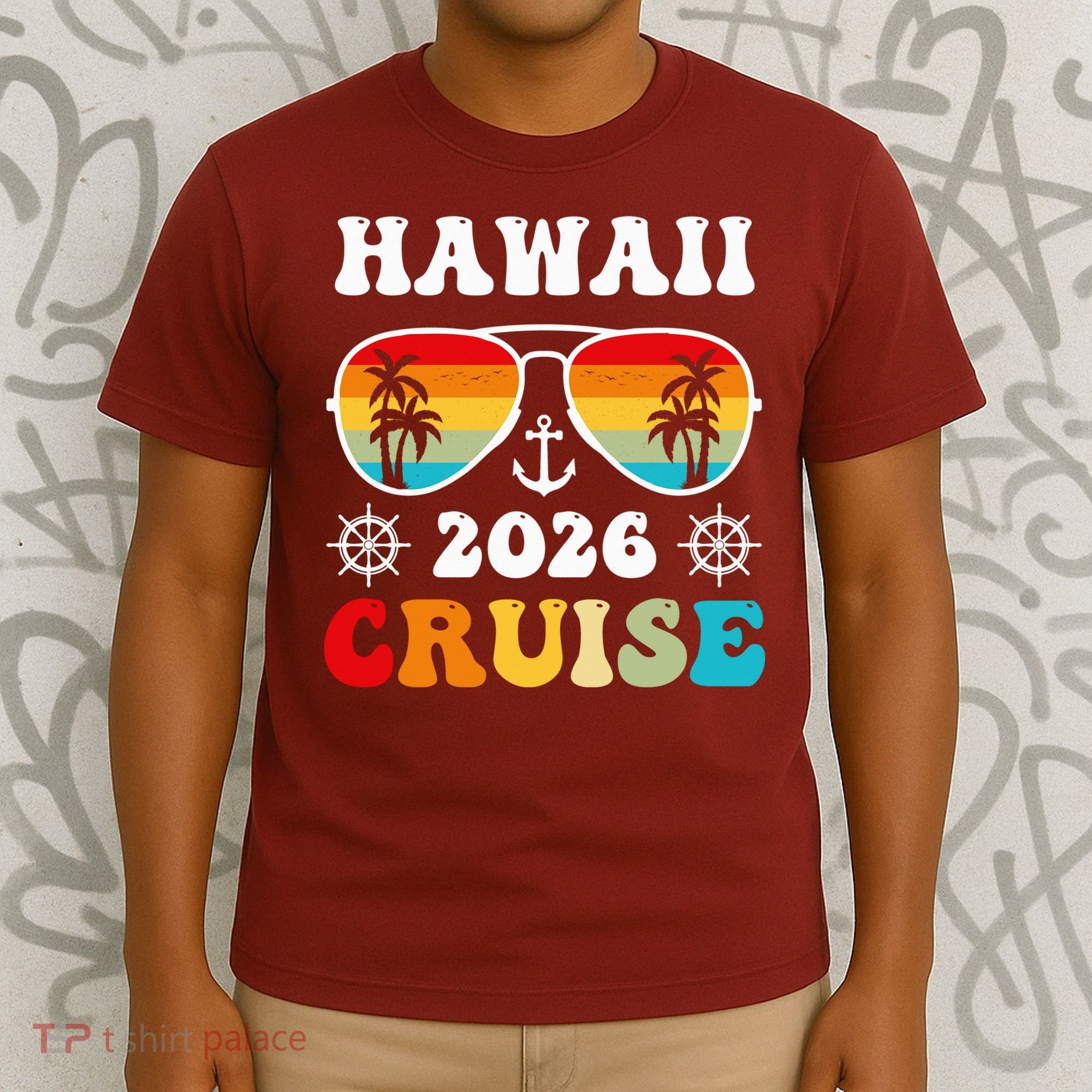 Hawaii Cruise 2026 Vacation Trip Matching Family Group T-Shirt