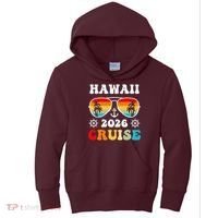 Hawaii Cruise 2026 Vacation Trip Matching Family Group Kids Hoodie thumb 0