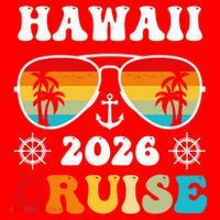 Hawaii Cruise 2026 Vacation Trip Matching Family Group Santa Hat thumb 1