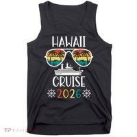 Hawaii Cruise 2026 Vacation Trip Matching Family Group Tank Top thumb 0
