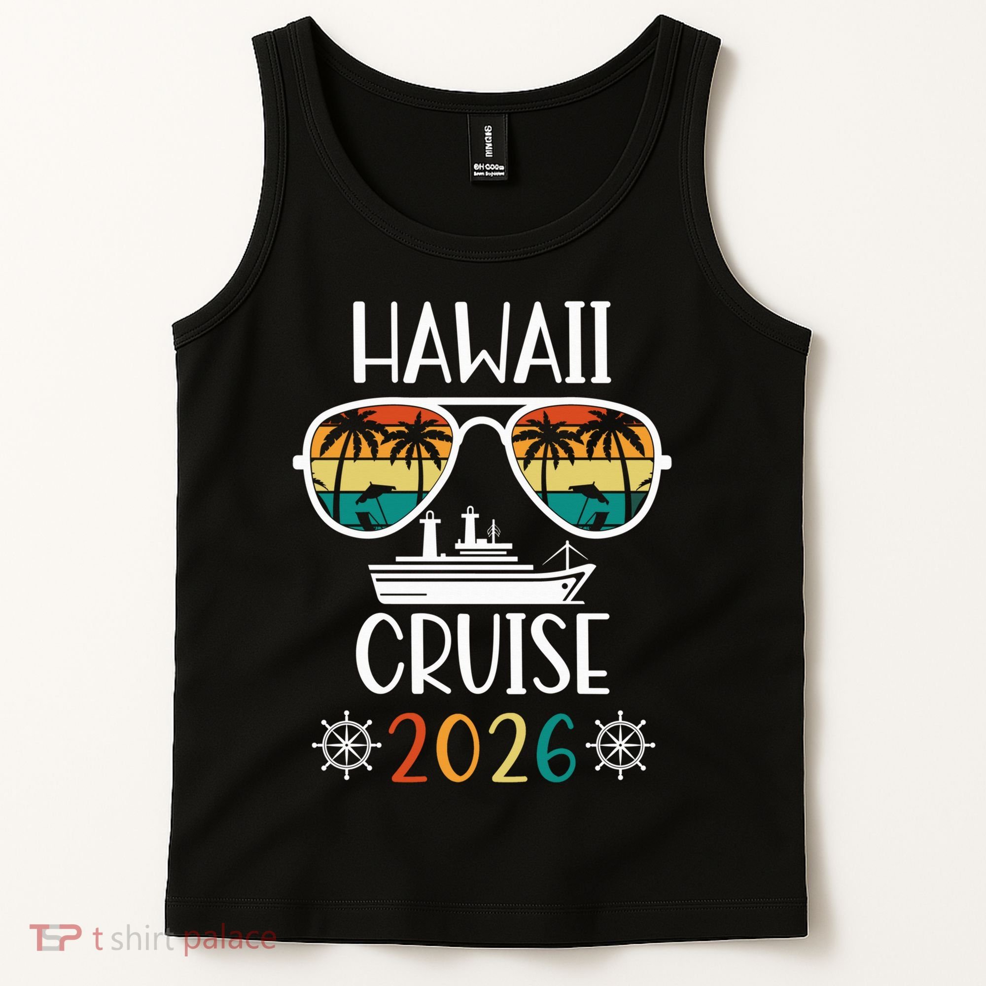 Hawaii Cruise 2026 Vacation Trip Matching Family Group Tank Top