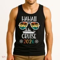 Hawaii Cruise 2026 Vacation Trip Matching Family Group Tank Top thumb 3