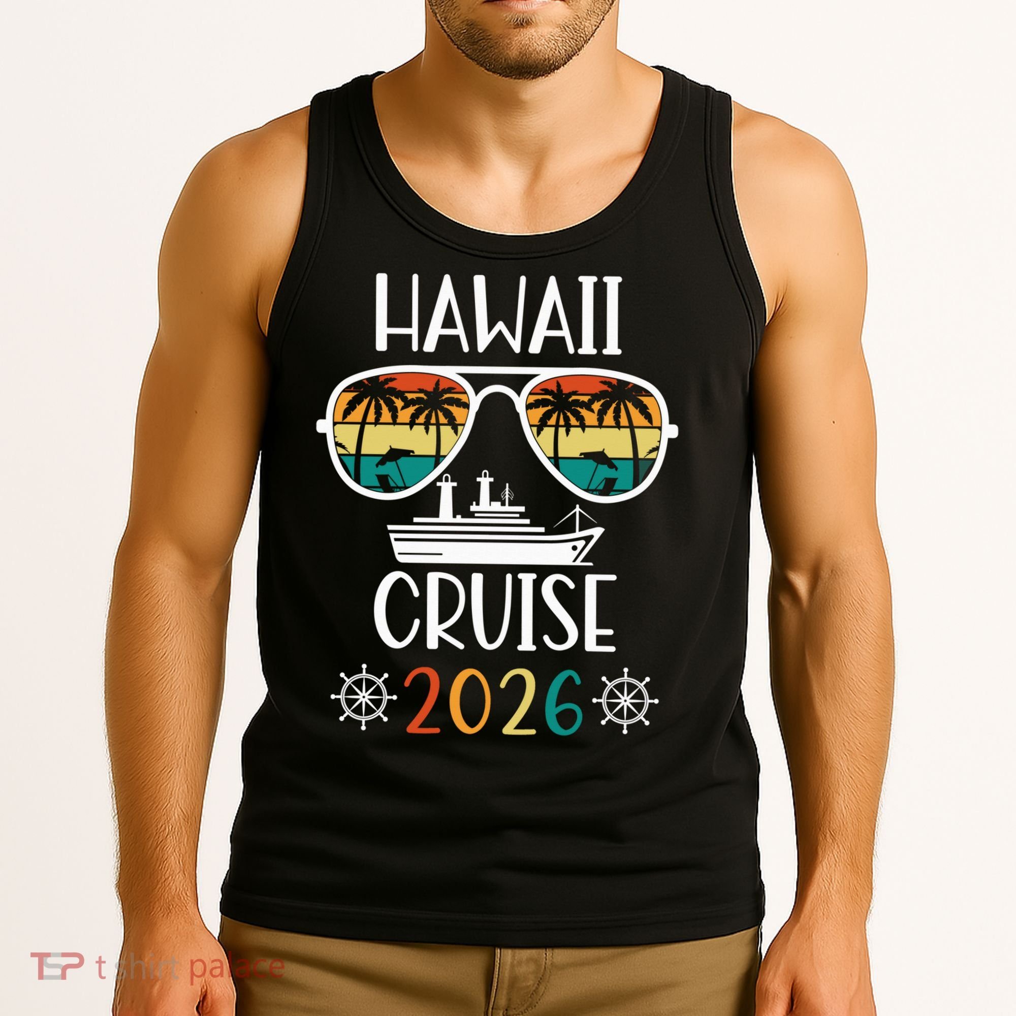 Hawaii Cruise 2026 Vacation Trip Matching Family Group Tank Top