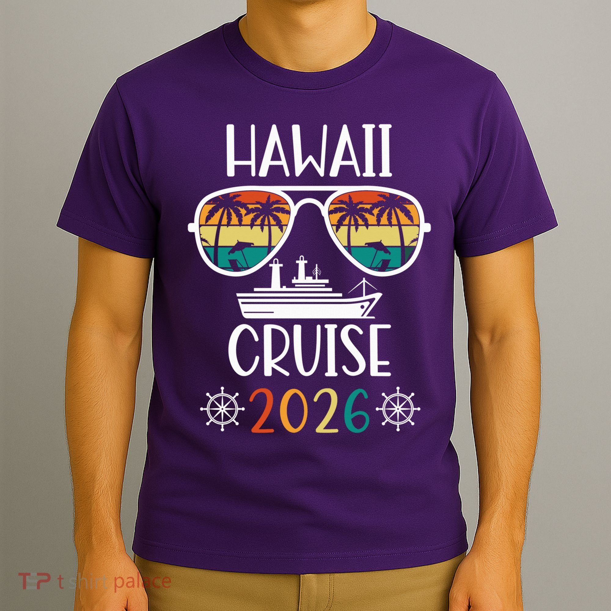 Hawaii Cruise 2026 Vacation Trip Matching Family Group T-Shirt