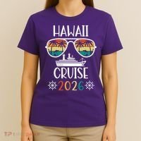 Hawaii Cruise 2026 Vacation Trip Matching Family Group T-Shirt thumb 4