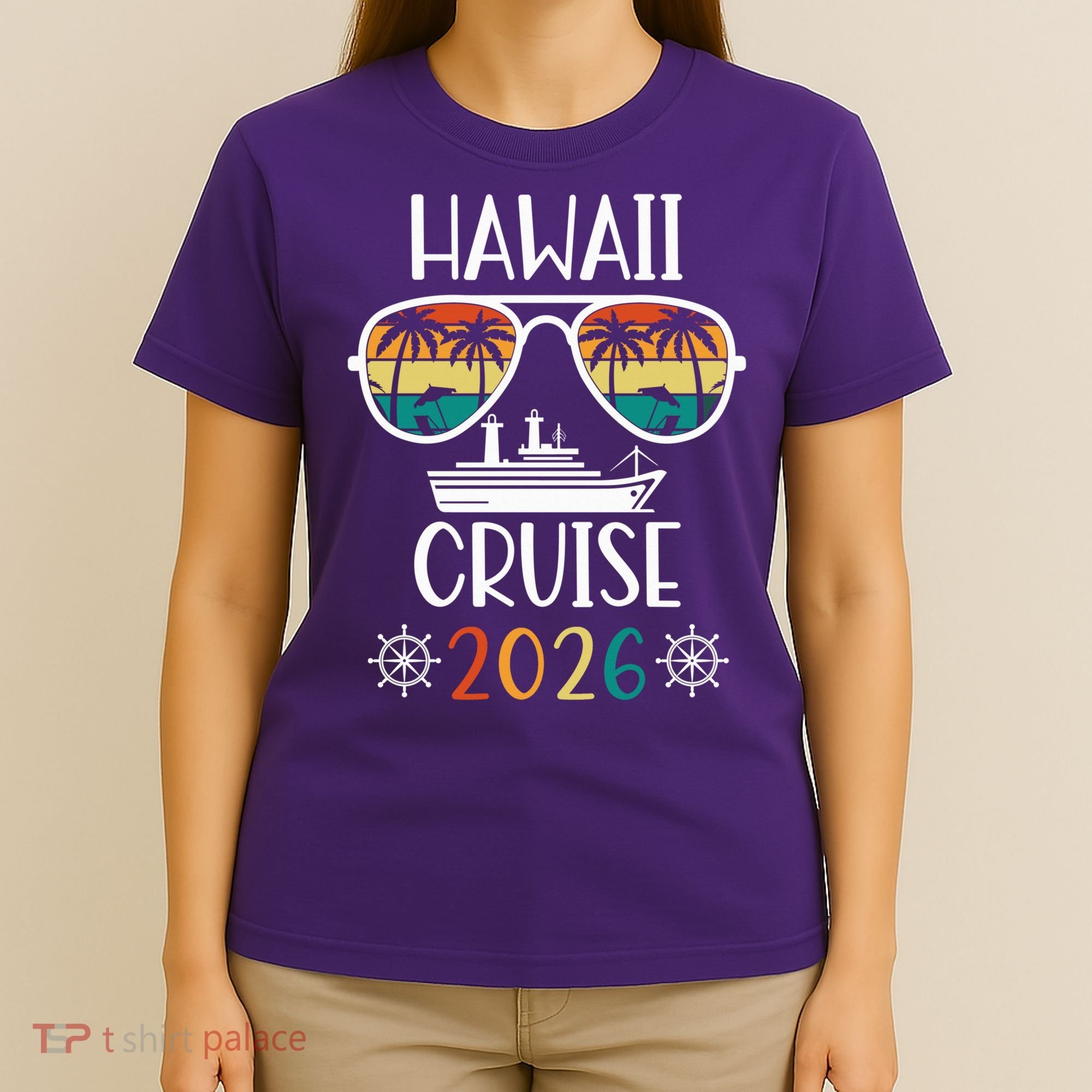 Hawaii Cruise 2026 Vacation Trip Matching Family Group T-Shirt