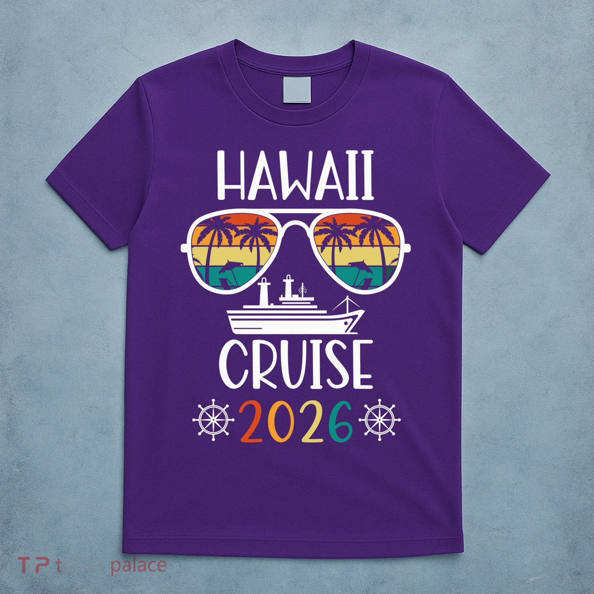 Hawaii Cruise 2026 Vacation Trip Matching Family Group T-Shirt