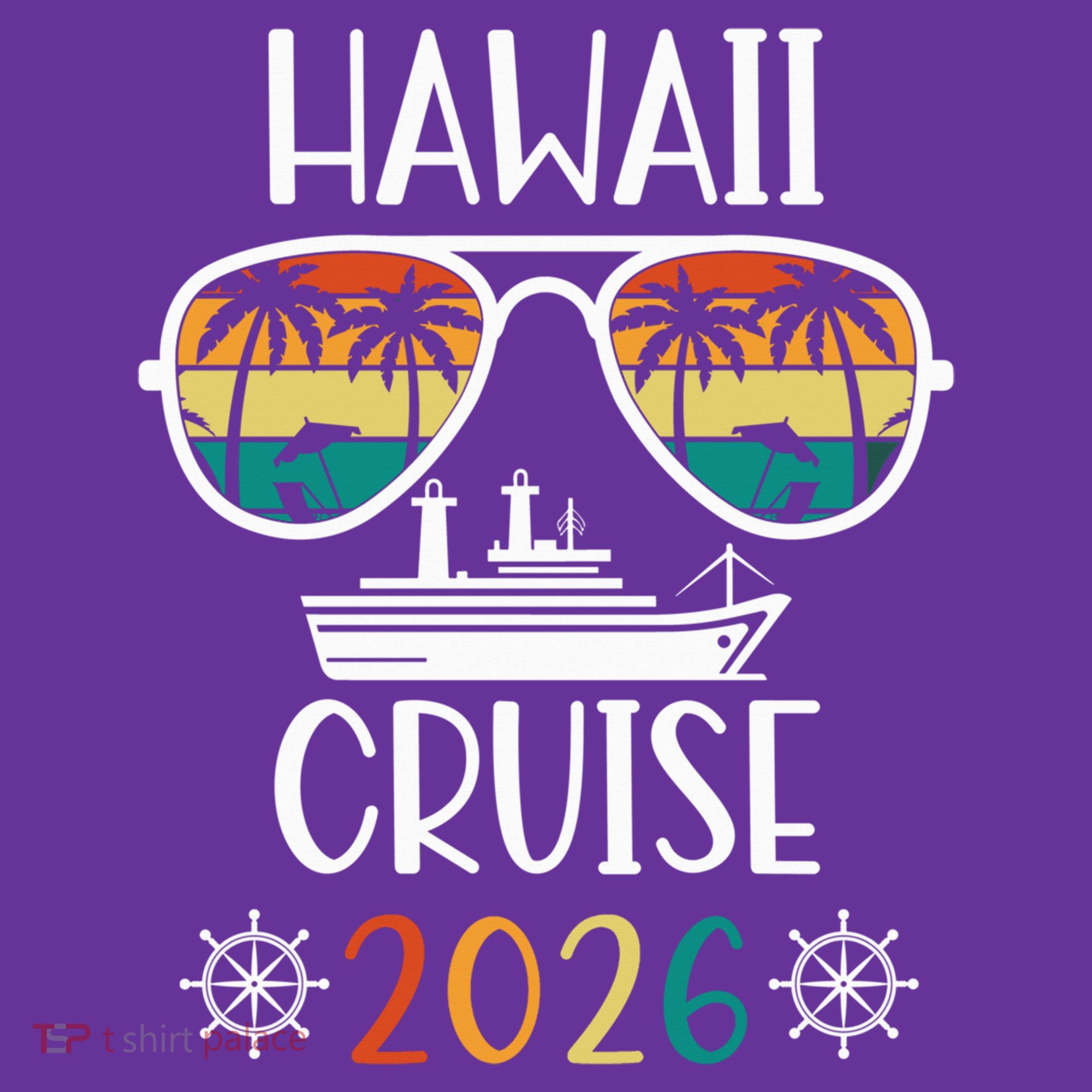 Hawaii Cruise 2026 Vacation Trip Matching Family Group Mousepad