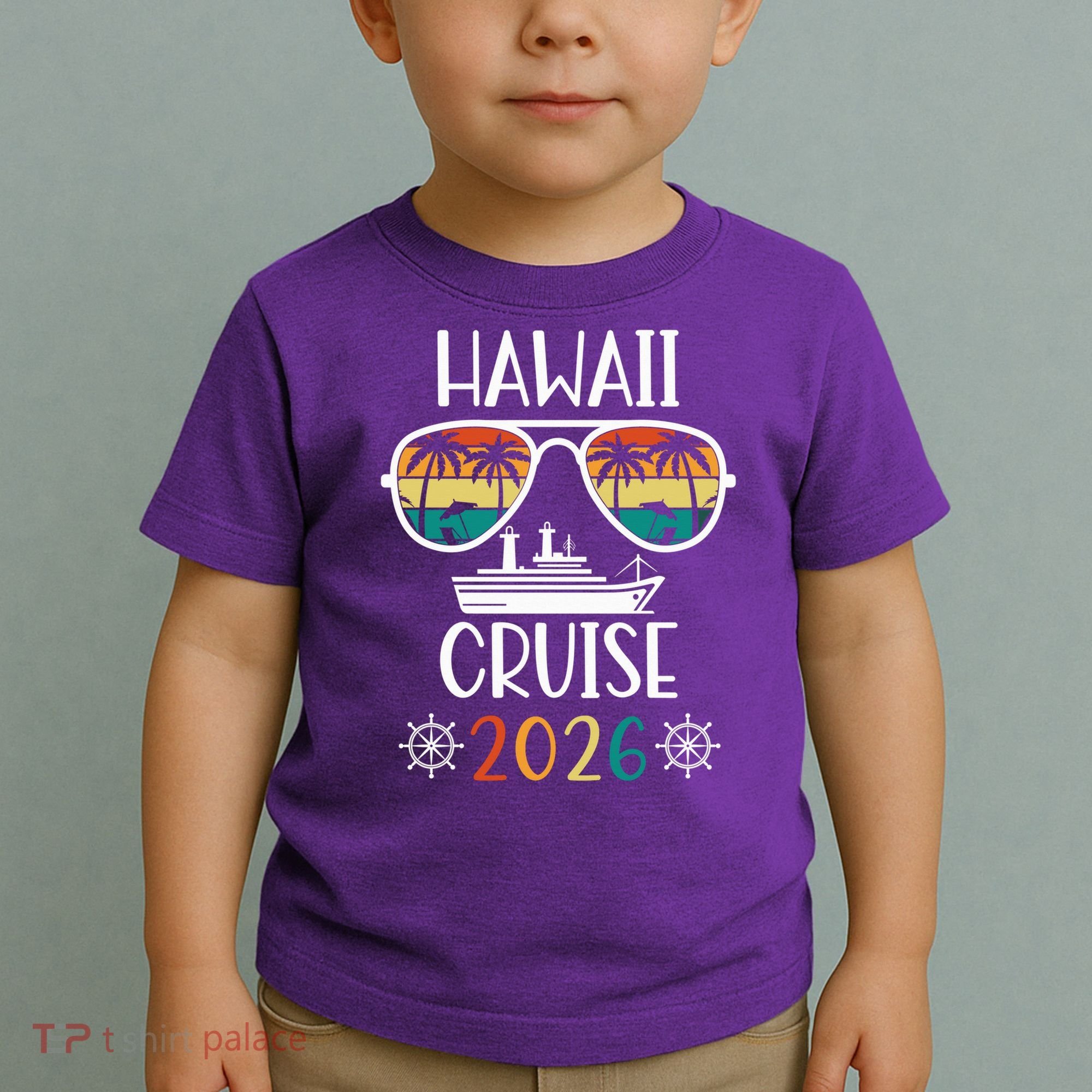 Hawaii Cruise 2026 Vacation Trip Matching Family Group Toddler T-Shirt