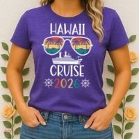 Hawaii Cruise 2026 Vacation Trip Matching Family Group Women's T-Shirt thumb 2