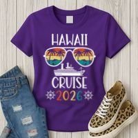 Hawaii Cruise 2026 Vacation Trip Matching Family Group Women's T-Shirt thumb 3