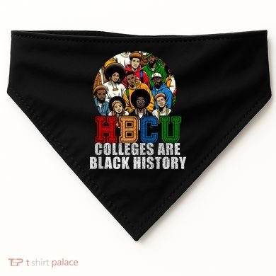 Hbcu Colleges Are Black History Month USA-Made Doggie Bandana