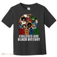 Hbcu Colleges Are Black History Month Toddler T-Shirt thumb 0